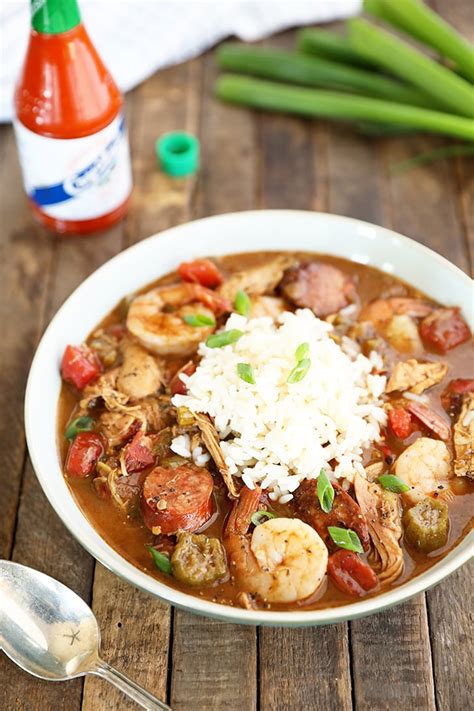 Chicken Sausage And Shrimp Gumbo Southern Bite