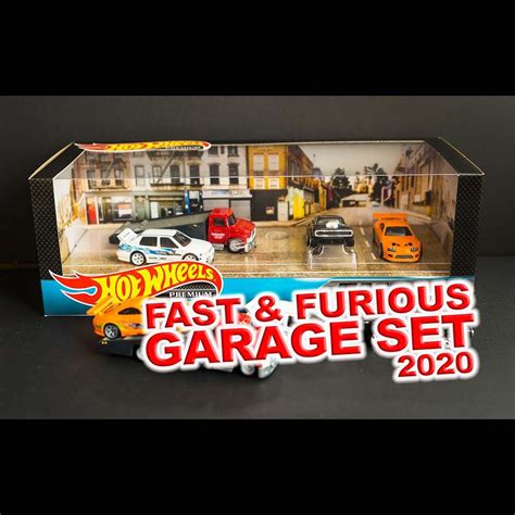 Xe mô hình Hot Wheels Premium CAR CULTURE FAST AND FURIOUS GARAGE SET Shopee Việt Nam