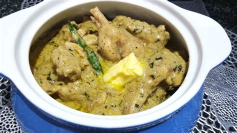 Chicken Malai Handi Recipe Youtube