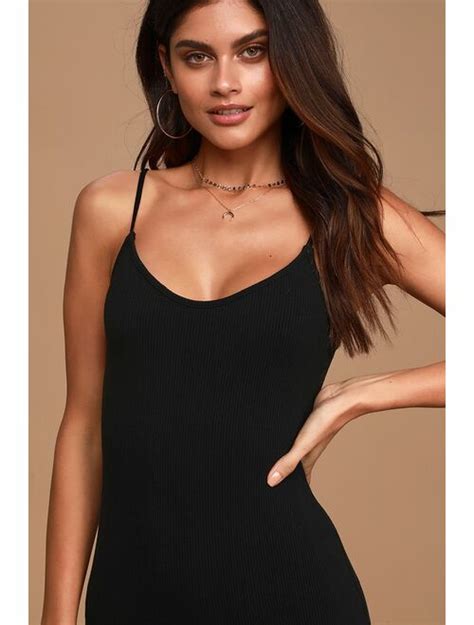 Buy Lulus Simply Sultry Black Ribbed Bodycon Mini Dress Online Topofstyle