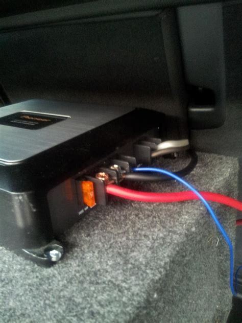 Audi Q5 Aftermarket Amp And Sub Diy Audiworld Forums