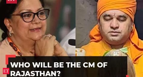 Rajasthan Cm Suspense Over Rajasthan Cm Face Likely To End Soon As Bjp