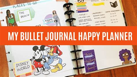 My Bullet Journal Happy Planner Flip Through YouTube