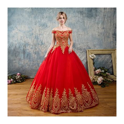 Red Colored Wedding Dresses