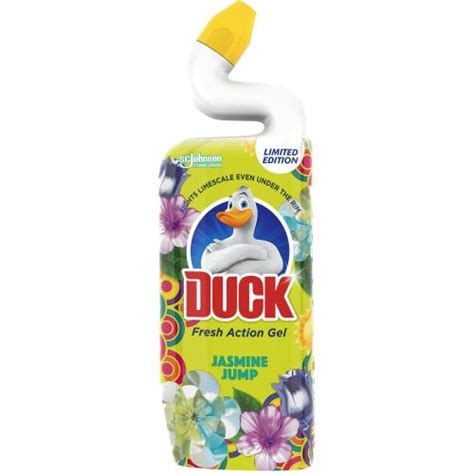 Duck Deep Action Toilet Bowl Cleaner Gel Jasmine Jump Scent 750ml