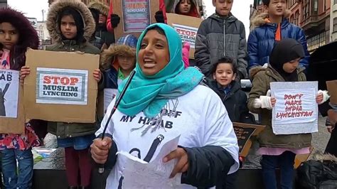 Hands Off My Hijab Protest Zarina Ahamed Speech Youtube