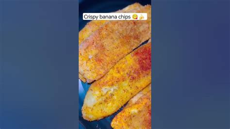 Crispy Banana Chips 😋🍌 Recipe Viral Viralshorts Bananachips Likeandsubscribe Instagood 🤗