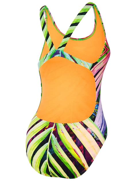 Speedo Golden Palm Womens One Piece Swimsuit