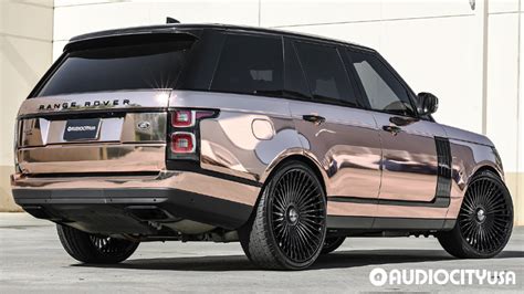 Land Rover Range Rover On Giovanna Wheels Tulum Gloss Black