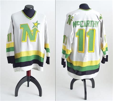 1981-82 Tom McCarthy Game Worn Minnesota North Stars Jersey