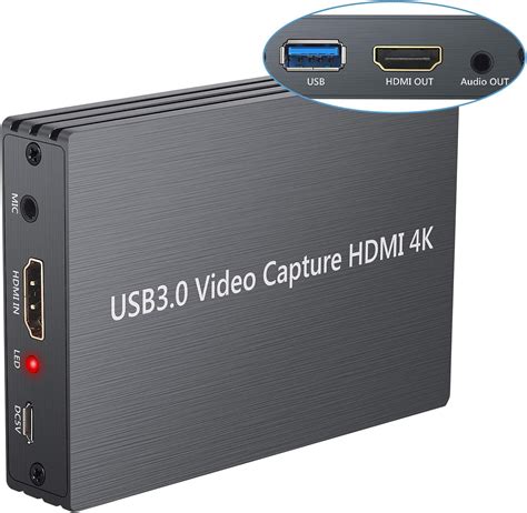 Camway Hdmi K Capture Card Game Capture Video Capture Hd P Carte