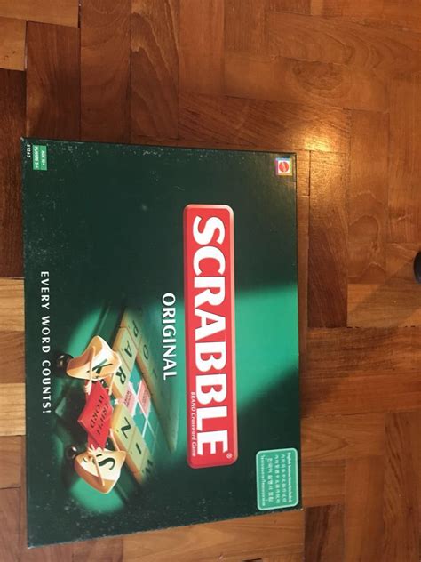 Scrabble - Original, Hobbies & Toys, Toys & Games on Carousell