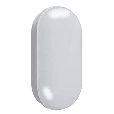 Arandela Externa Tartaruga Led W Luz Branca Oval Mini Hm Opus