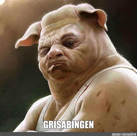 Create Meme Pig Man Pig Photoshop A Hybrid Of Pigs And Humans