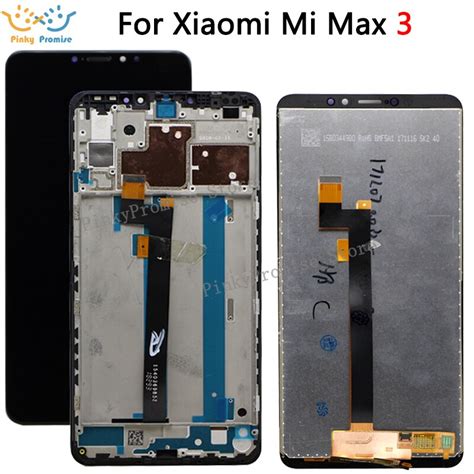 6 9 For Xiaomi Mi Max 3 LCD Display Touch Screen New Digitizer Glass