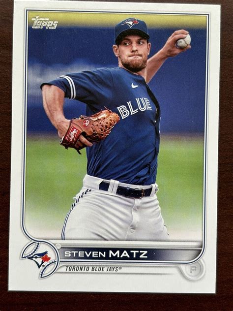 Steven Matz Toronto Blue Jays Topps 2022 Card 276 Free Shipping EBay