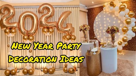 DIY New Year Decoration Ideas 2024 | New Year Party Decoration With ...