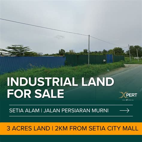 Acres Industrial Land Setia Alam Shah Alam For Sale At Selangor Setia