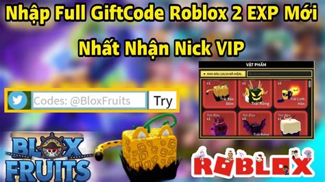 Roblox Code Blox Fruits Nhận X2 Exp Và Code Reset Stats Mới Nhất 2023