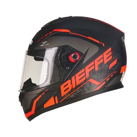 Capacete Bieffe B12 Naked Preto Fosco Vermelho Shopee Brasil