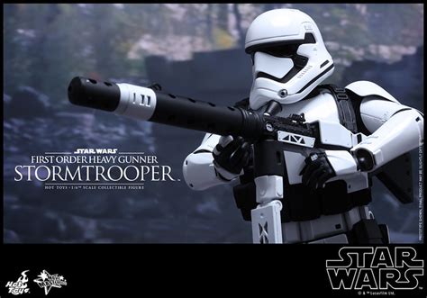 Hot Toys MMS 星際大戰七部曲原力覺醒高階重裝帝國暴風兵 比例 First Order Heavy Gunner Stormtrooper