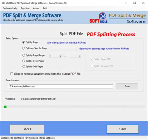 PDF Splitter Merger Software To Split And Merge PDF Files