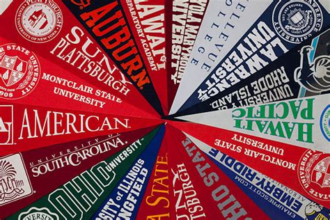 College Pennants Stock Photos, Pictures & Royalty-Free Images - iStock