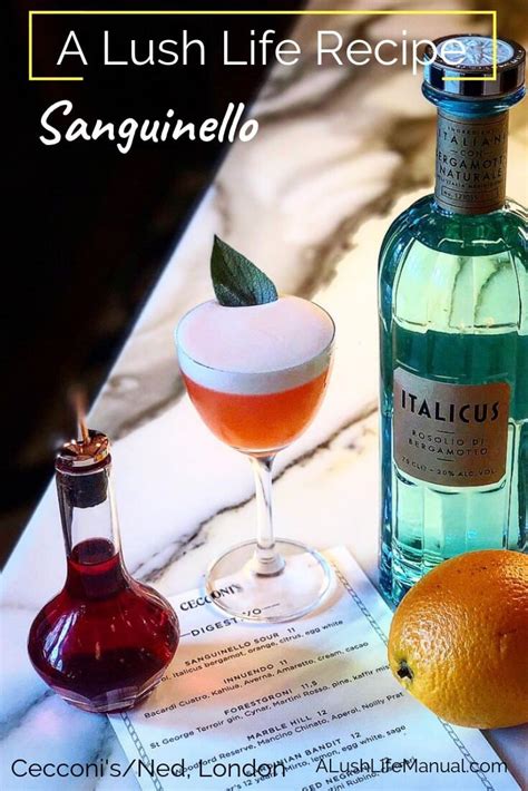 A Delicious Cocktail Recipe With Italicus For Valentine S Day A