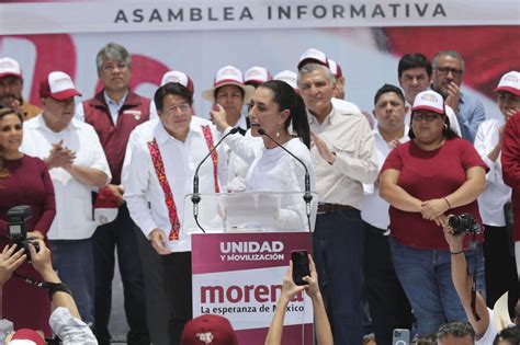 Claudia Sheinbaum Marcelo Ebrard Y Adán Augusto López Las