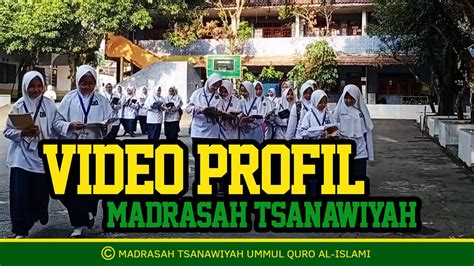 Video Profil Madrasah Tsanawiyah Ummul Quro Al Islami Youtube