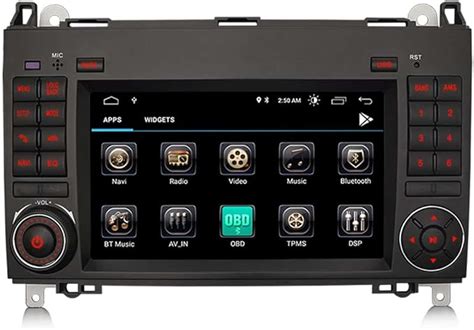 GONFEN Android 11 Autoradio für Mercedes Benz A B Klasse W169 W245