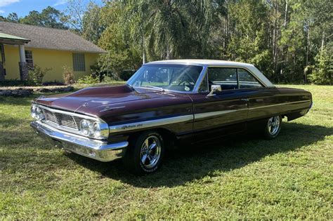 390 Powered 1964 Ford Galaxie 500 Fastback 4 Speed For Sale On Bat