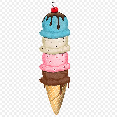 Ice Cream Cone Clipart Transparent Background Ice Cream Cone Super