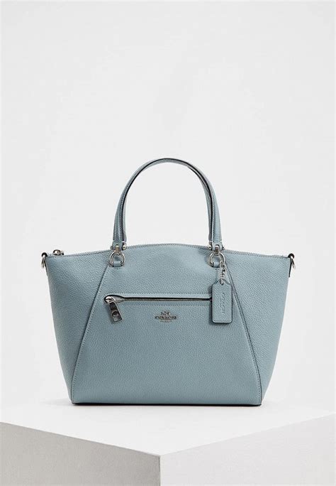 Сумка Coach, цвет: голубой, CO069BWDGOM3 — купить в интернет-магазине ...