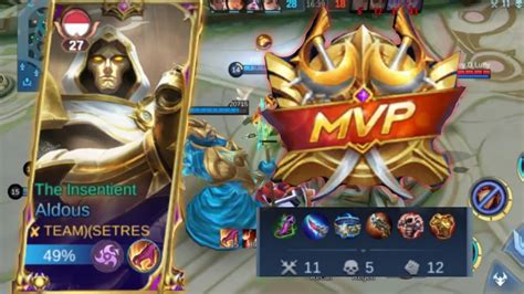 Cara Bermain Aldous Yang Benar Mobile Legend Youtube