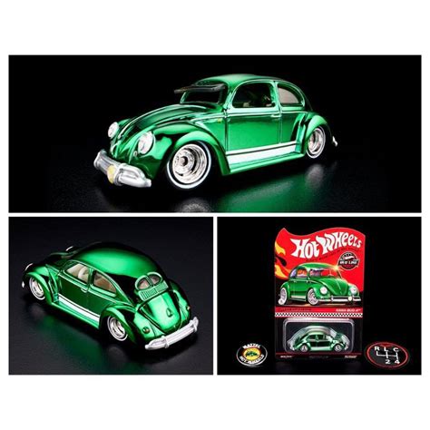 Hot Wheels Volkswagen Beetle Kawa Bug A Green Rlc Club Car Shopee Malaysia