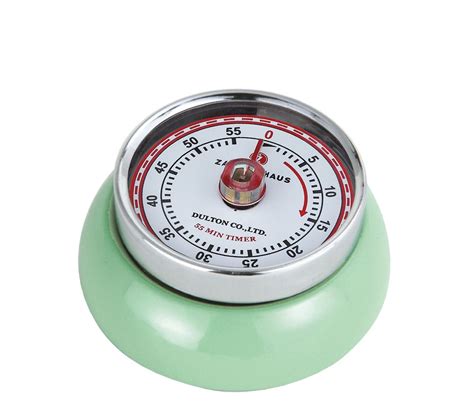 Minuteur De Cuisine Zassenhaus Speed Menthe Verte Cookinglife Fr