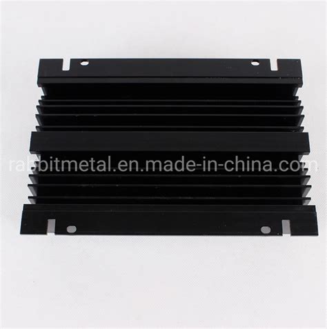 Custom 6063 Anodized Enclosure Aluminum Extrusion Heat Sink Cnc Milling Aluminum Extrusion