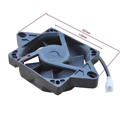 Electric Atv Radiator Cooling Fan Radiator Cooling Fans 12v For Chinese 200cc 250cc Quad Atv Go