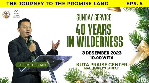 SUNDAY SERVICE Ps Timotius Tan IR 10 00 WITA 3 Desember 2023