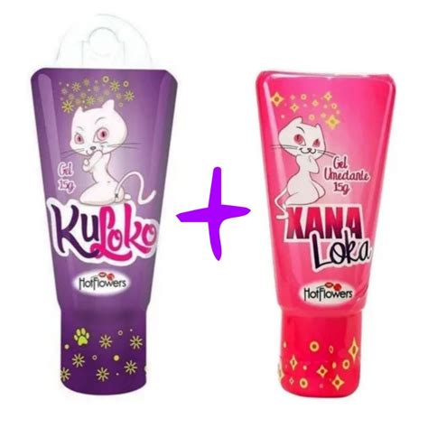 Kit Gel Kuloko Dessensibilizante E Excitante Feminino Xana Loka Gel