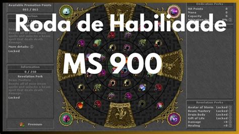 Roda De Habilidade Ms Tibia Boss Youtube