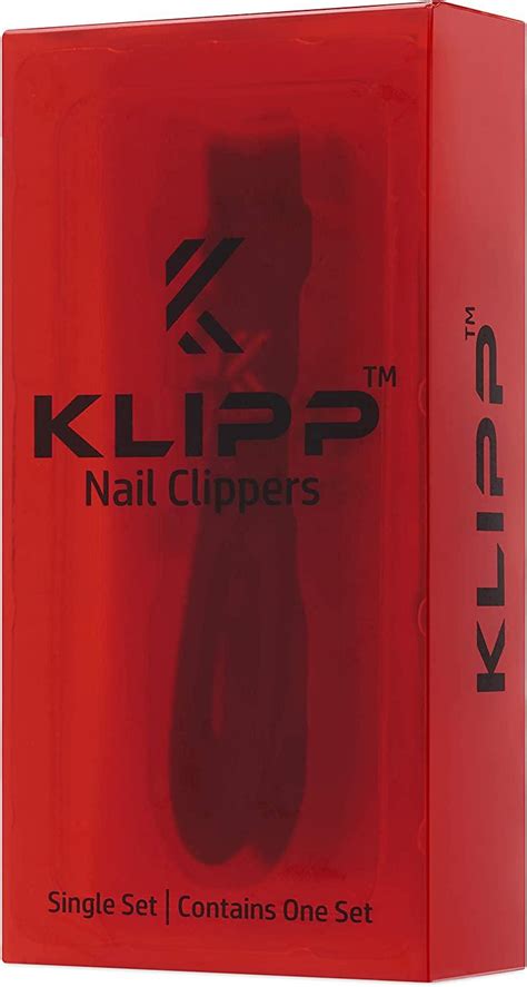 KLIPP 15mm Wide Jaw Nail Clippers for Thick Nails - Stainless-Steel ...