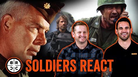 Army Veterans React to Classic War Films - YouTube