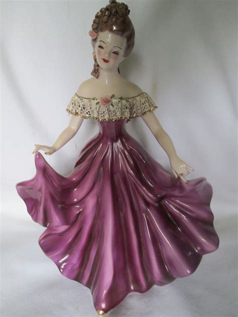 Florence Ceramics Lady Figurine Rosalie Etsy In 2022 Lady