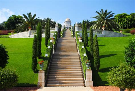 Beautiful Bahai Gardens In Haifa