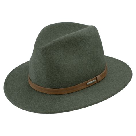 Stetson Explorer Crushable Fedora Hat For Men Cabelas