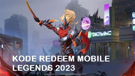 Buruan Klaim Kode Redeem Mobile Legends Mlbb Hari Ini Sabtu Mei