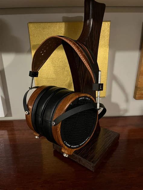 Audeze Lcd Pre Fazor With Wood Audeze Box Clean Stereo Home