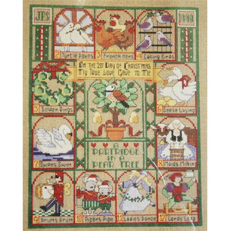 Dimensions Christmas Cross Stitch 12 Days of Christmas